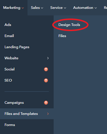 Design Tools HubSpot